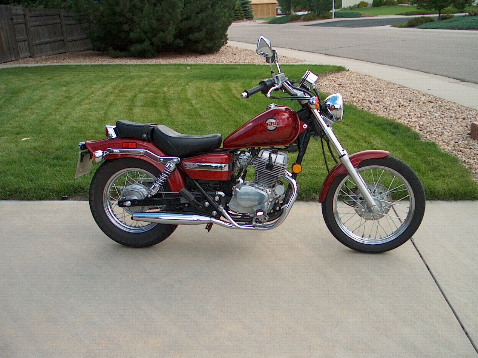 Honda rebel 250 motorcycles for sale #7