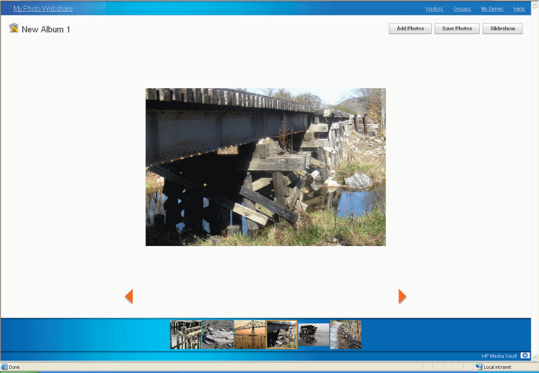 View photos page