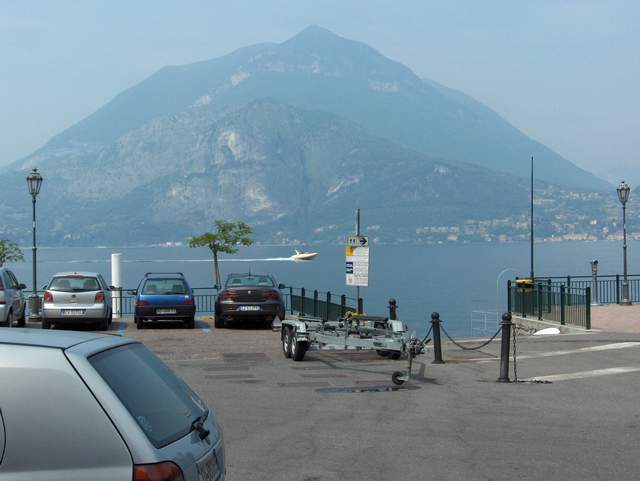 Lake Como looking out toward Bellagio