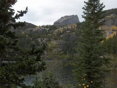 Long's Peak as Viewed from Bear Lake