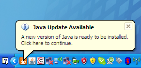 The JVM looking for an update